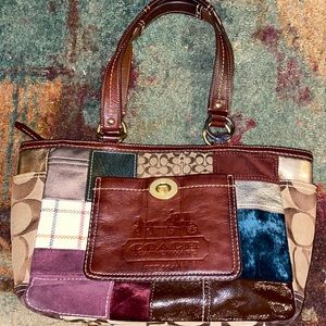 SOLD!!!!Patchwork Coach bag